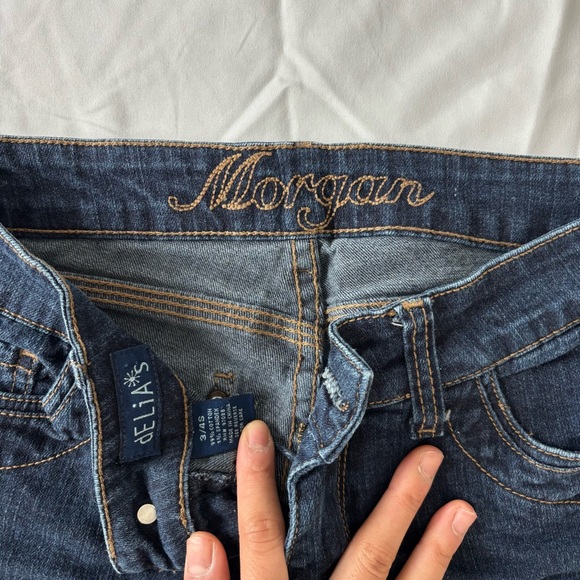 dELiA*s “Morgan” skinny jeans (size 3/4, short) - Picture 4 of 5
